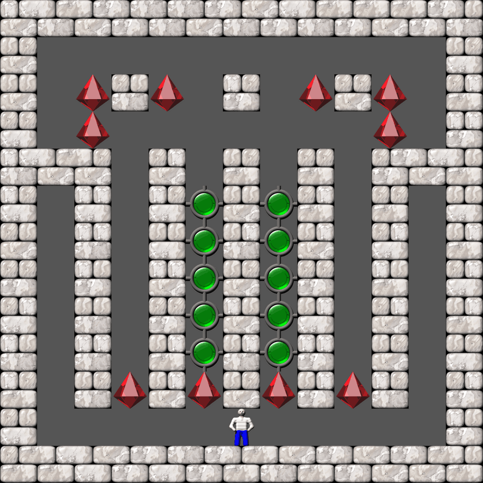 Сокобан Cubes & Tubes уровень 7